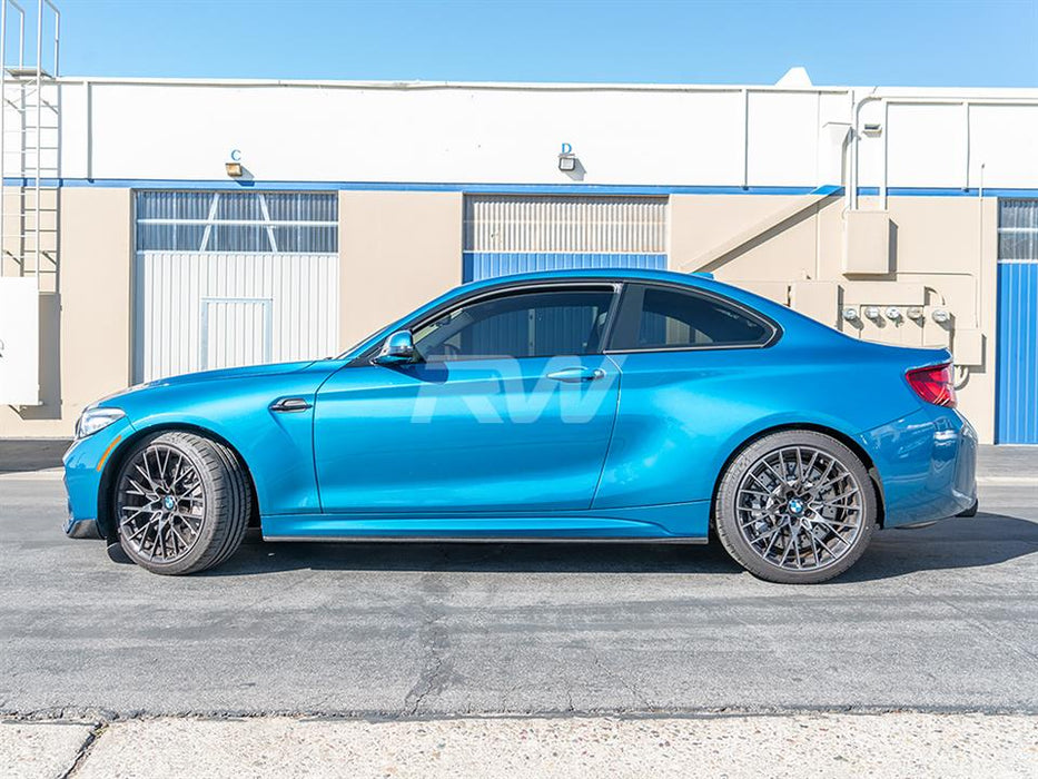 BMW F87 M2 Carbon Fiber Side Skirt Extensions