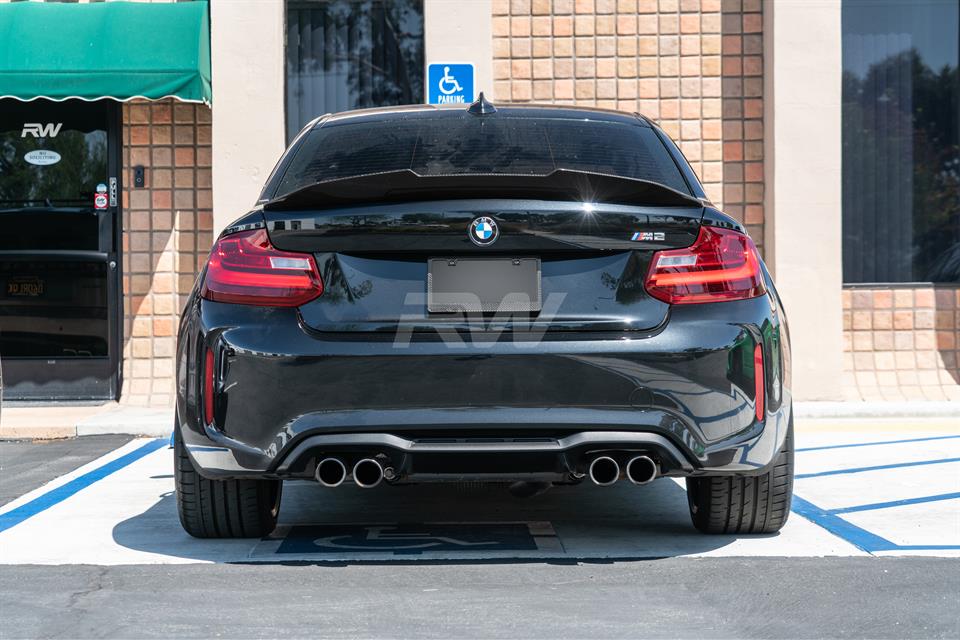 BMW F22/F87 GTX V2 Carbon Fiber Trunk Spoiler