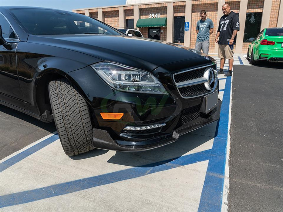 Mercedes W218 CLS Renn Style CF Front Lip