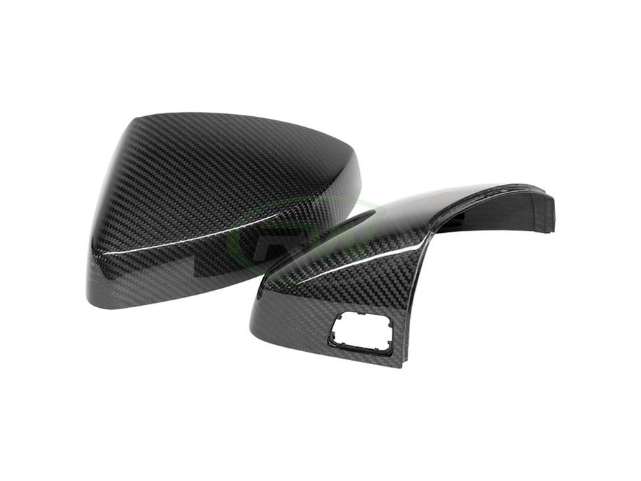 Audi 8V A3 S3 RS3 Carbon Fiber Mirror Cap Replacements