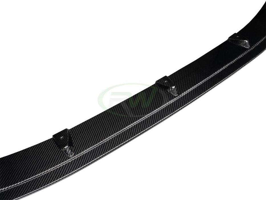 Audi B9 A4 S4 Carbon Fiber Front Lip Spoiler 19-20