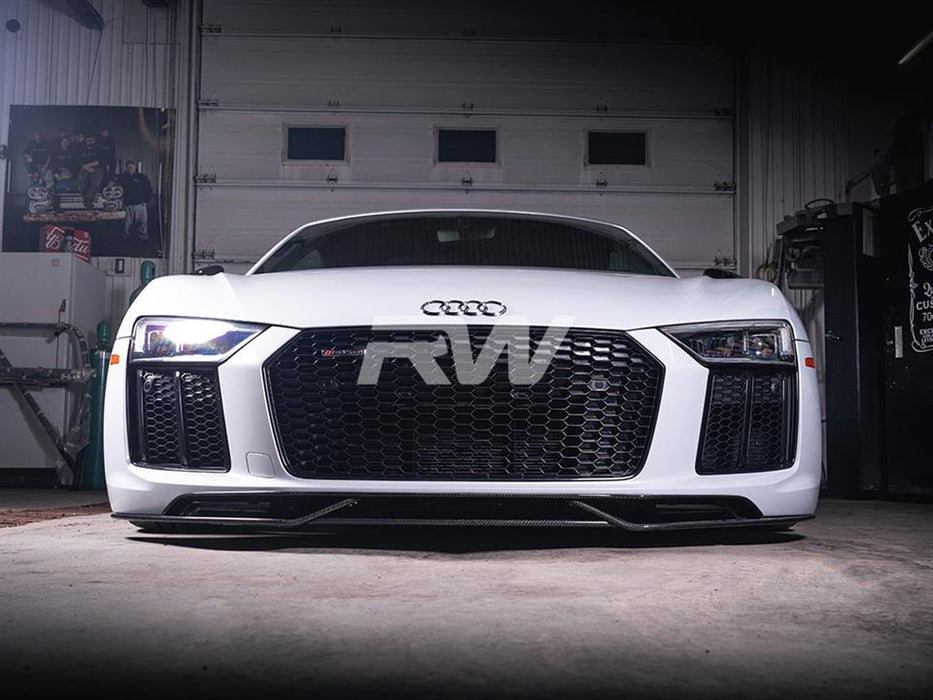 Audi R8 4S Carbon Fiber Front Lip Spoiler