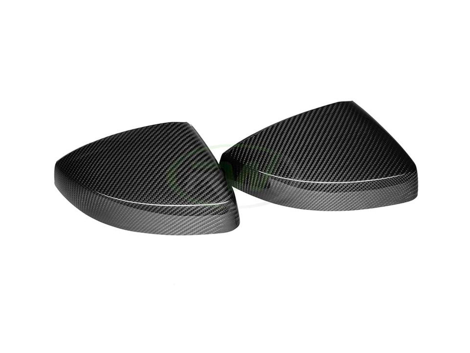 Audi R8 4S Carbon Fiber Mirror Cap Replacements