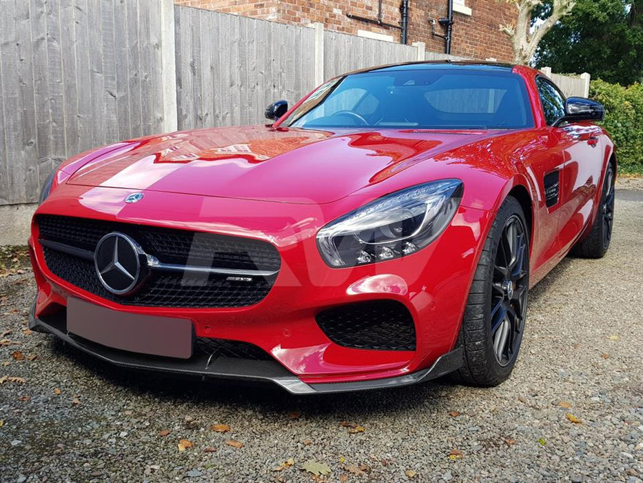 Mercedes C190 GT GTS Carbon Fiber Front Lip