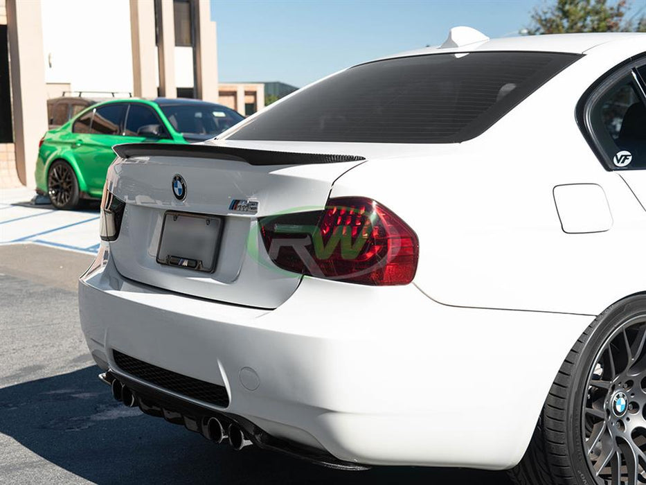 BMW E90 Carbon Fiber Perf. Style Trunk Spoiler