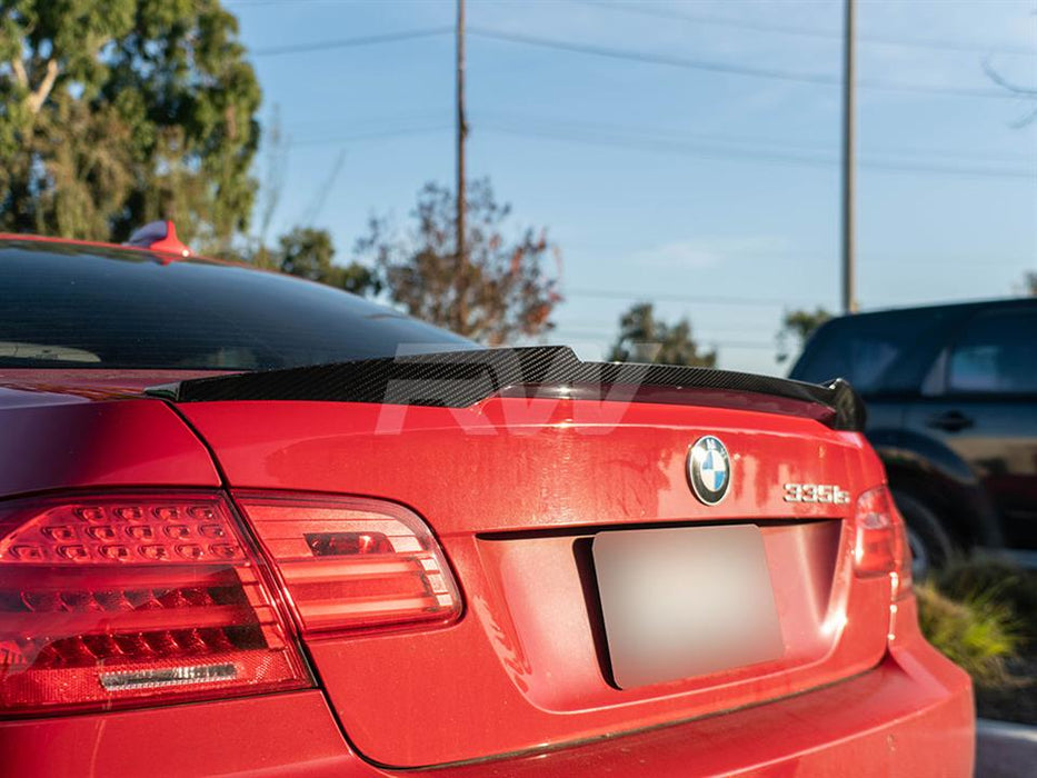 BMW E92 M4 Style Carbon Fiber Trunk Spoiler