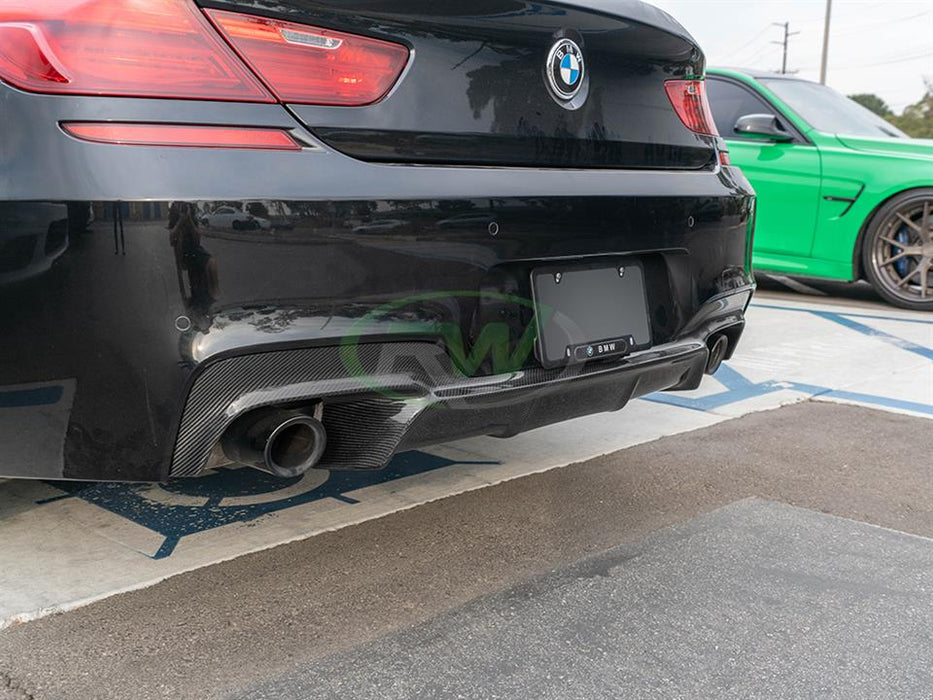 BMW F06 F12 F13 3D Style Carbon Fiber Diffuser