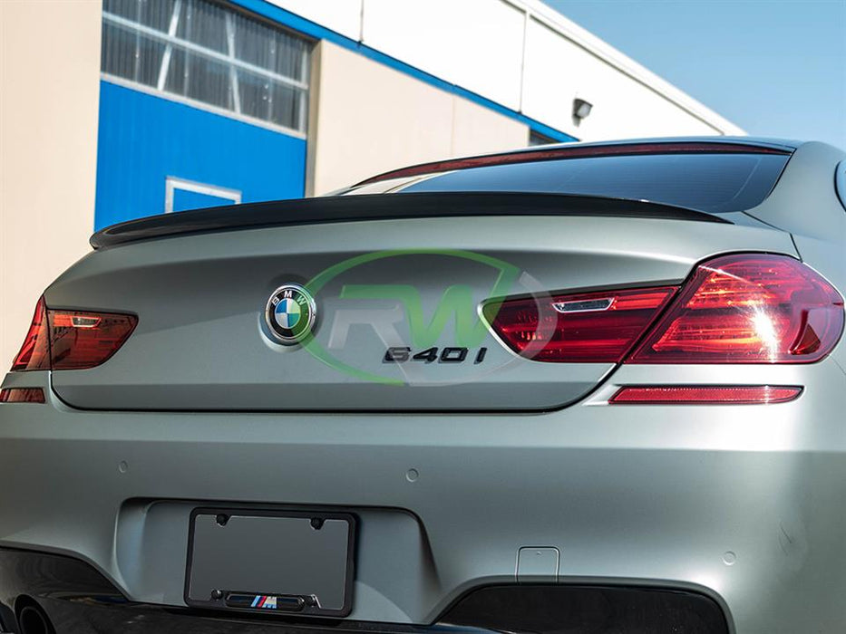 BMW F06 F13 Perf Style Carbon Fiber Trunk Spoiler