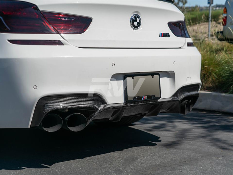 BMW F06 F12 F13 3D Style Carbon Fiber Diffuser