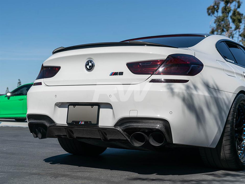 BMW F06 F12 F13 3D Style Carbon Fiber Diffuser