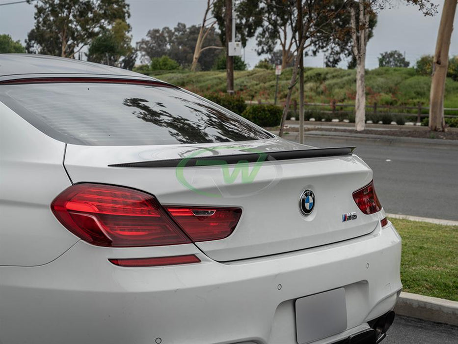 BMW F06 F13 Perf Style Carbon Fiber Trunk Spoiler