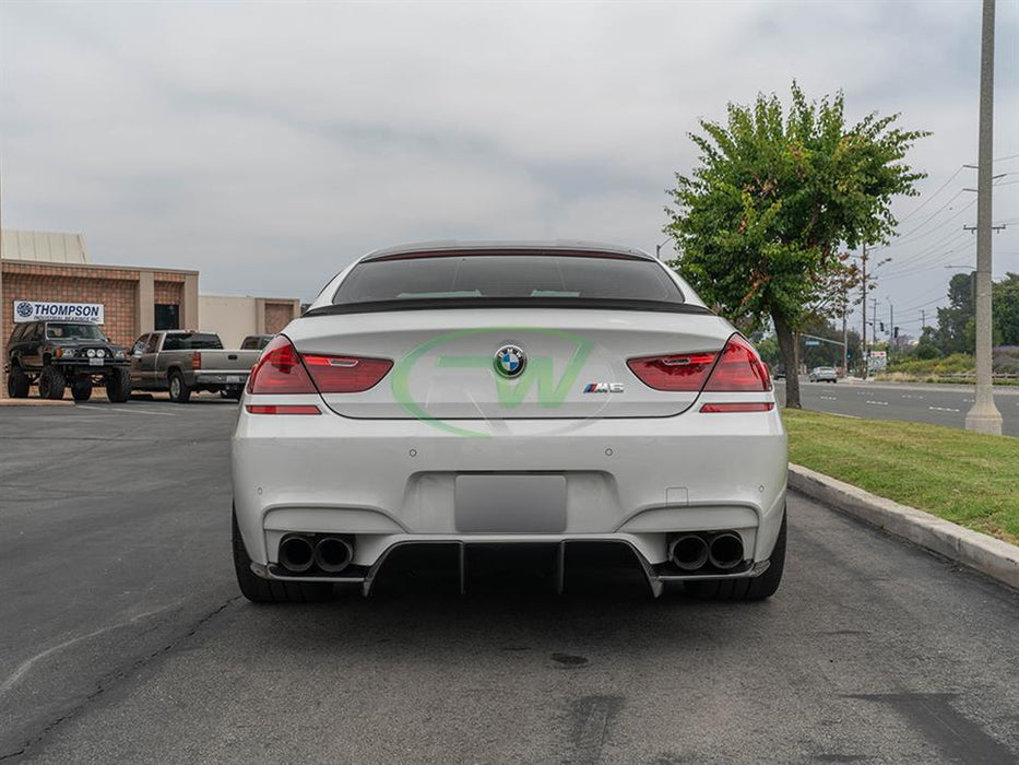 BMW F06 F13 Perf Style Carbon Fiber Trunk Spoiler