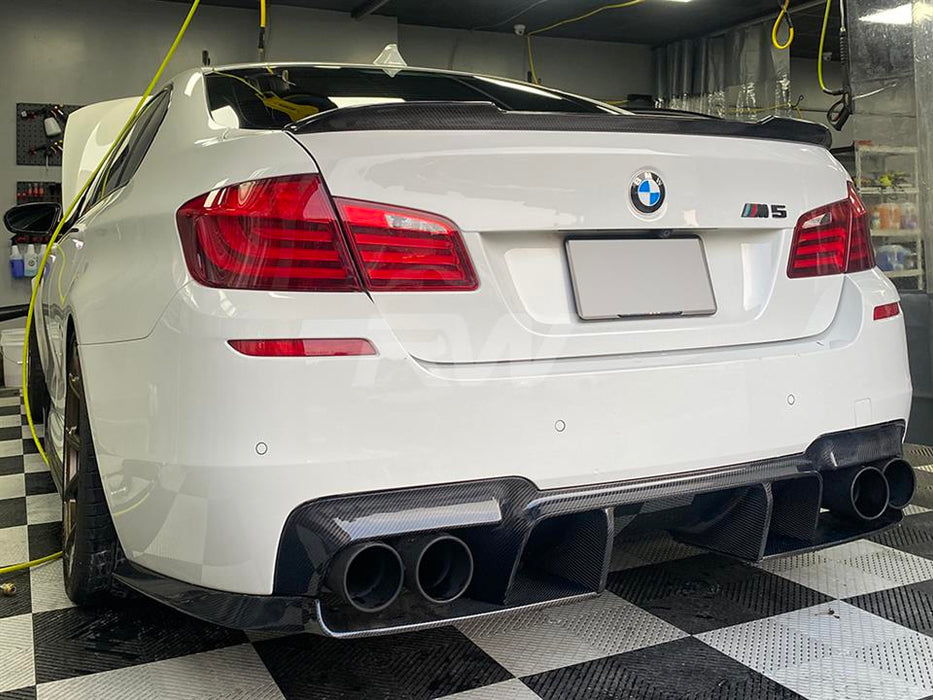 BMW F10 M5 GTX Style Carbon Fiber Diffuser