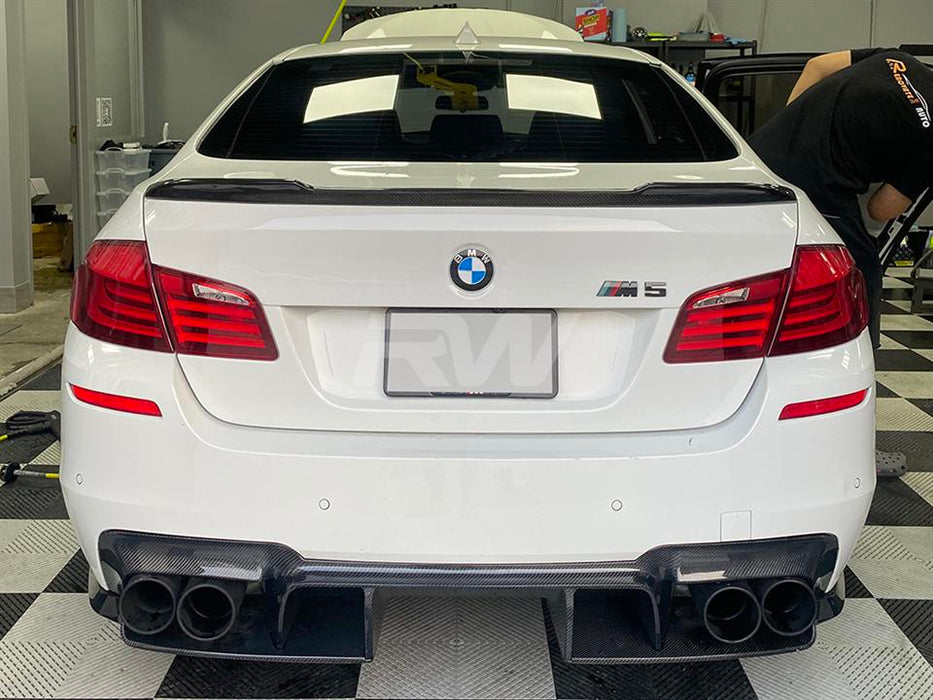 BMW F10 M5 GTX Style Carbon Fiber Diffuser