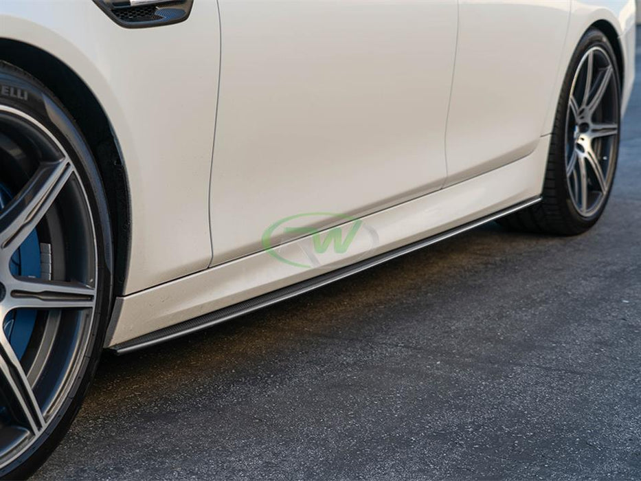 BMW F10/F11 CF Performance Style Side Skirts