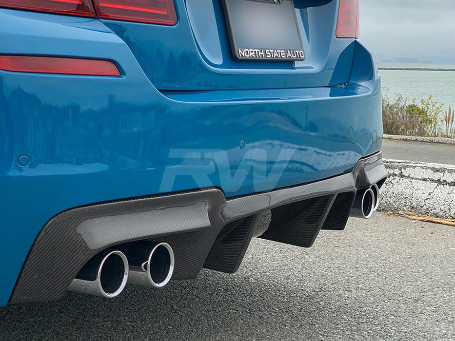 BMW F10 M5 DTM Carbon Fiber Rear Diffuser