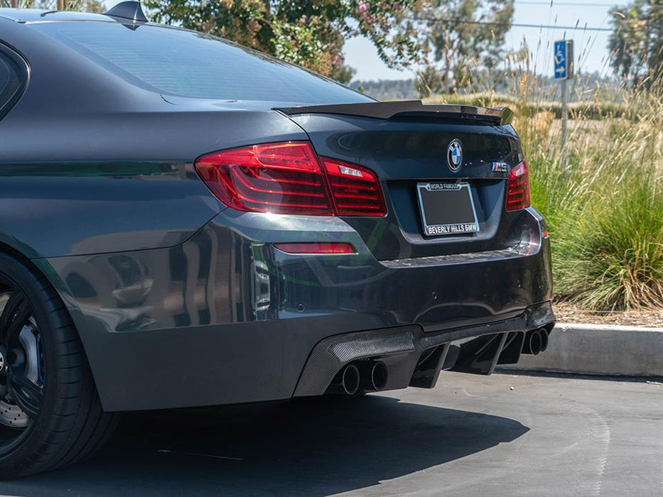 BMW F10 M4 Style Carbon Fiber Trunk Spoiler