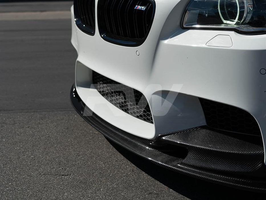 BMW F10 M5 3D Style Carbon Fiber Front Lip