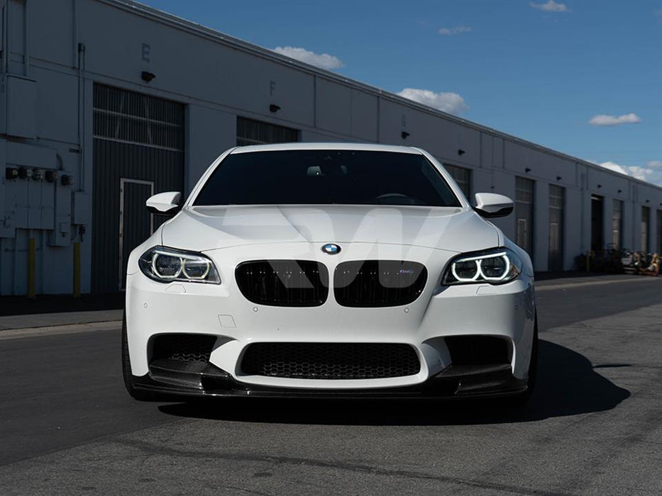 BMW F10 M5 3D Style Carbon Fiber Front Lip