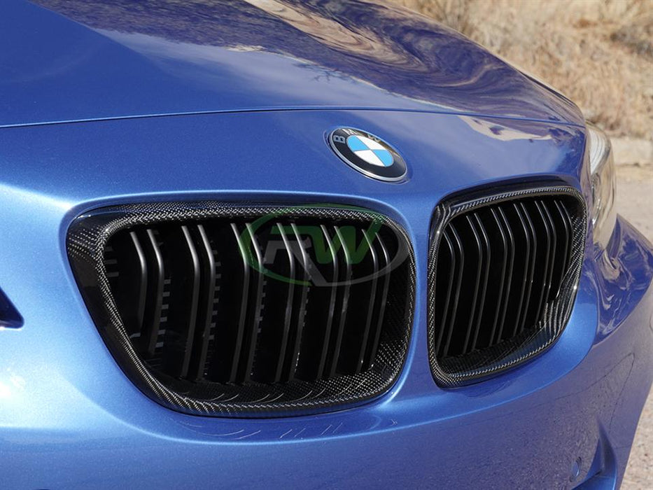 BMW F22 F23 F87 Carbon Fiber Grilles