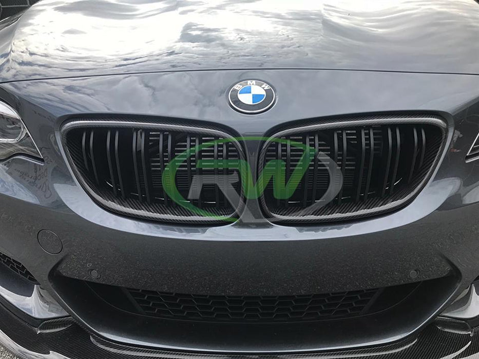 BMW F22 F23 F87 Carbon Fiber Grilles