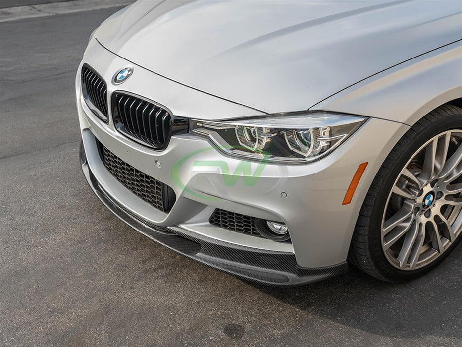 BMW F30 F31 3D Style Carbon Fiber Front Lip