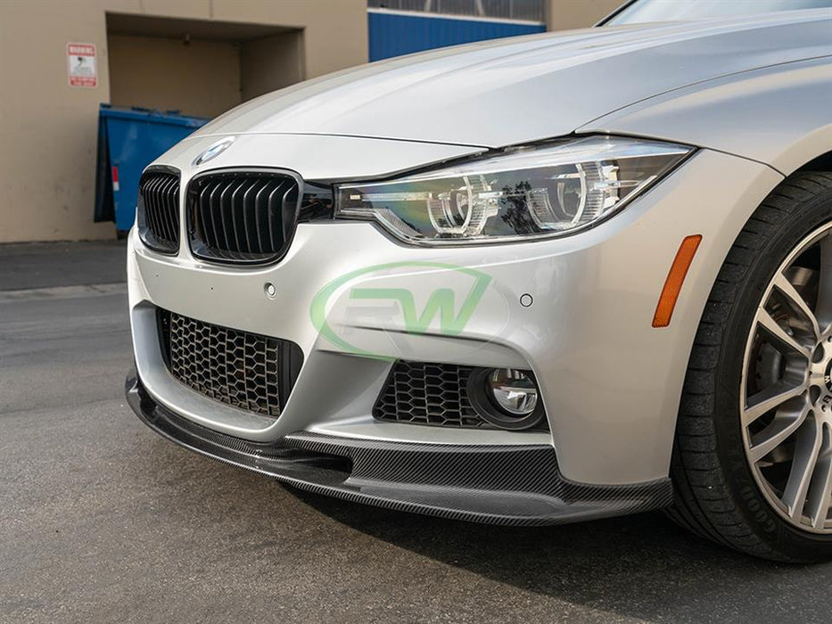 BMW F30 F31 3D Style Carbon Fiber Front Lip