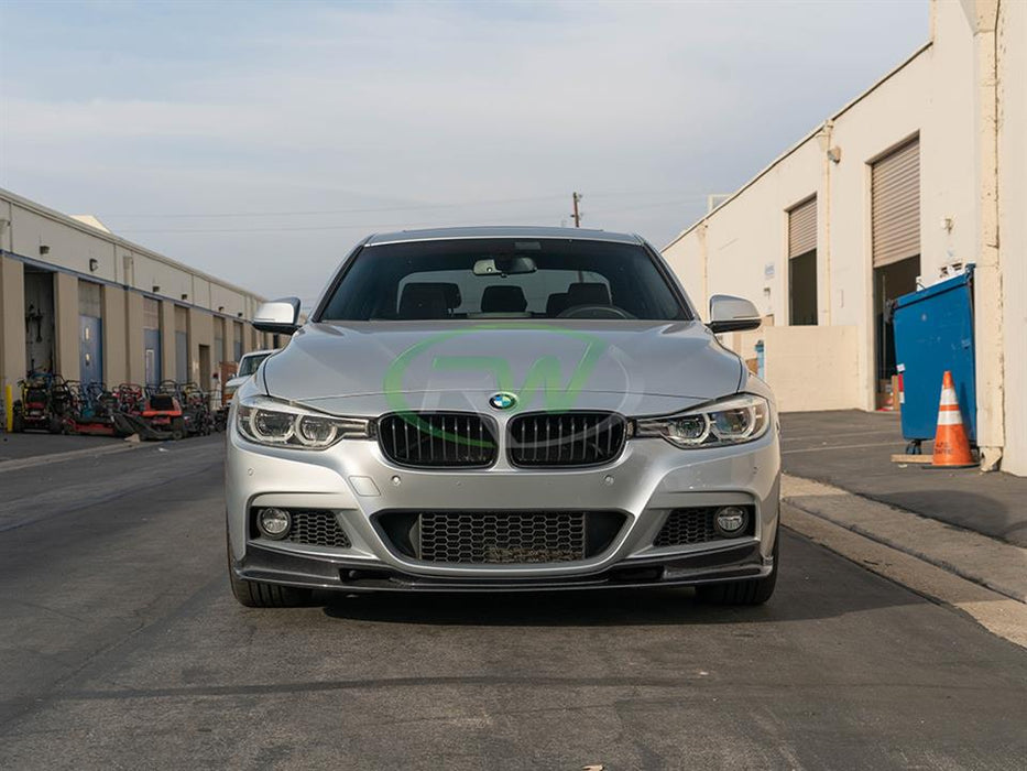 BMW F30 F31 3D Style Carbon Fiber Front Lip