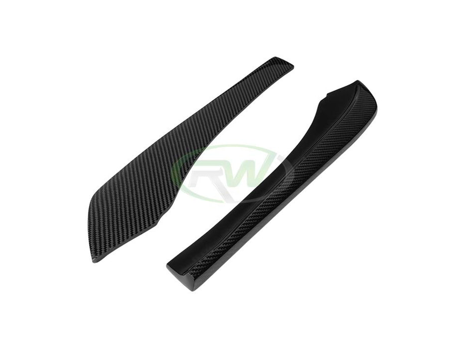 BMW F30 Carbon Fiber Rear Bumper Splitters