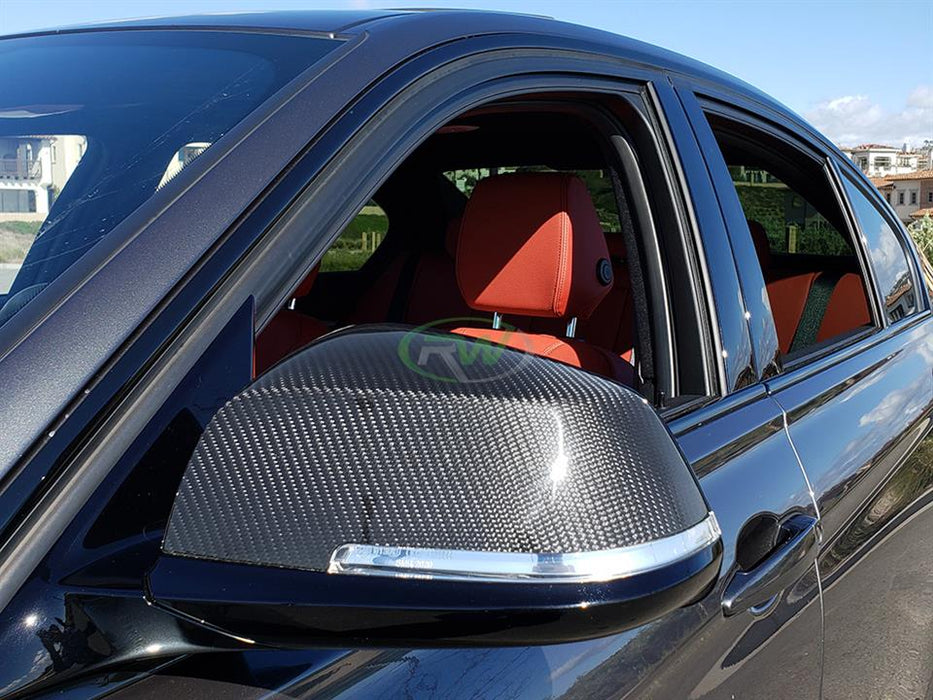 BMW F22 F30 F32 Carbon Fiber Mirror Replacements