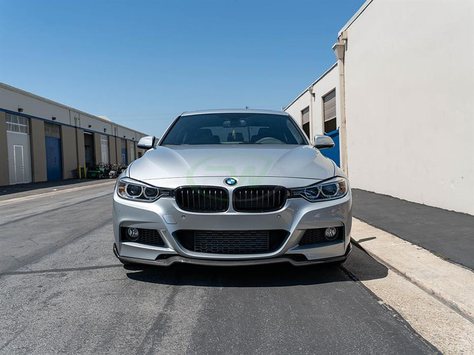 BMW F30/F31 K Style Carbon Fiber Front Lip