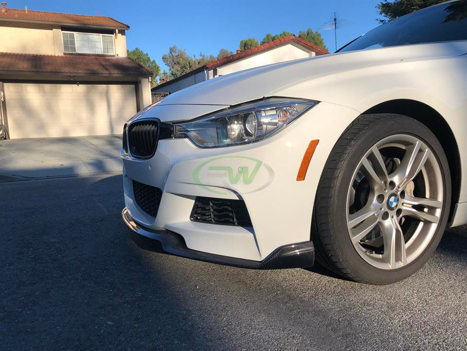 BMW F30/F31 K Style Carbon Fiber Front Lip