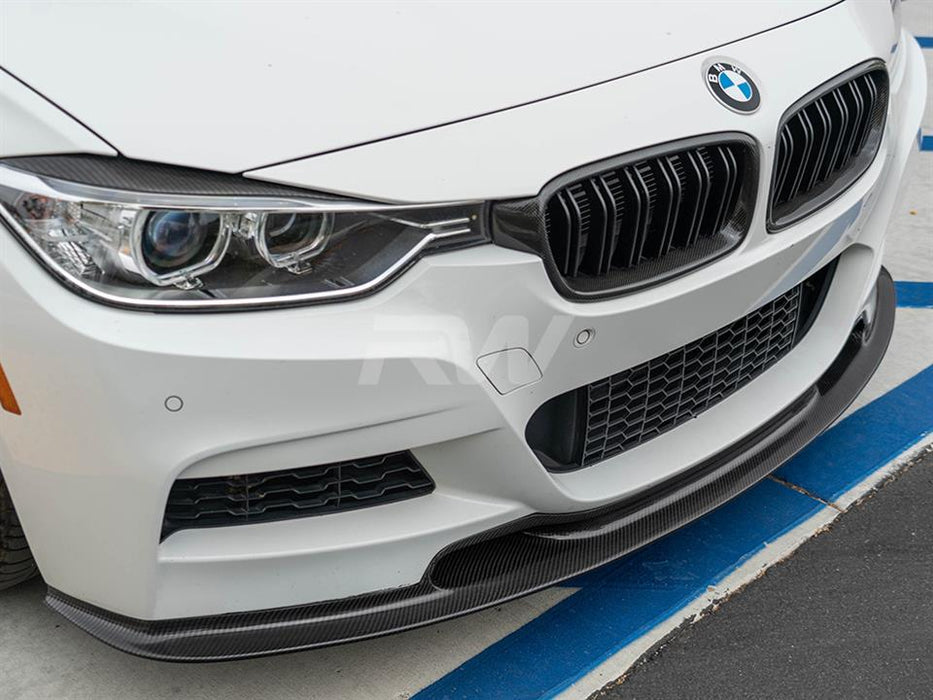 BMW F30 F31 Varis Style Carbon Fiber Front Lip