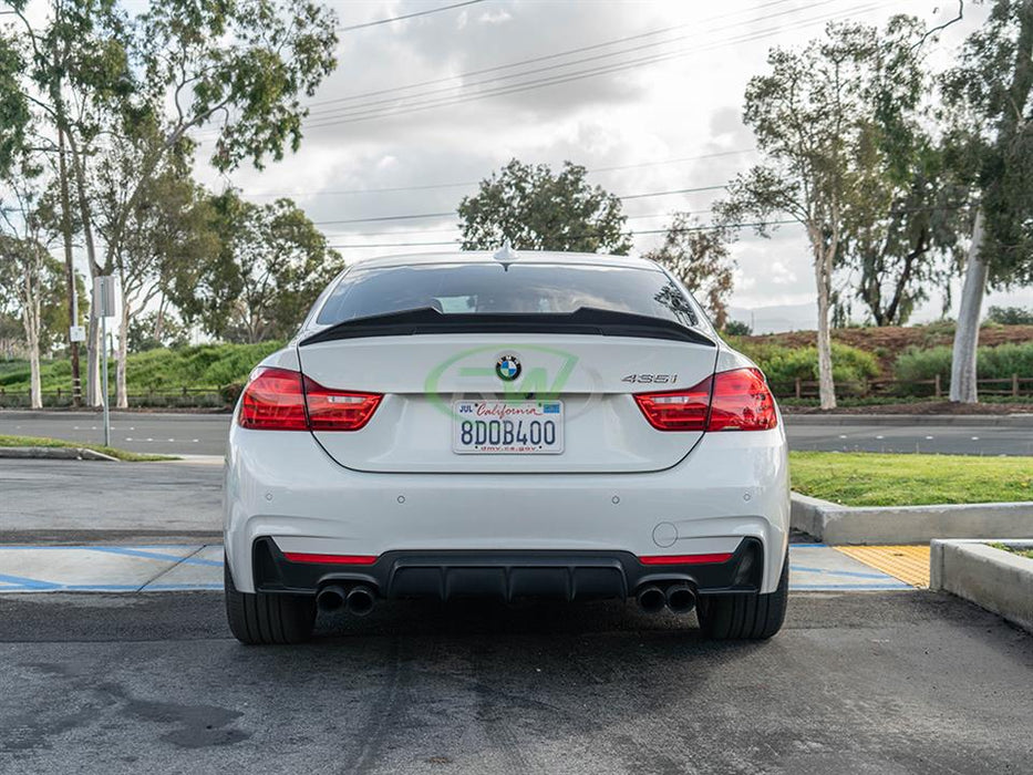 BMW F32 GTX Style Carbon Fiber Trunk Spoiler