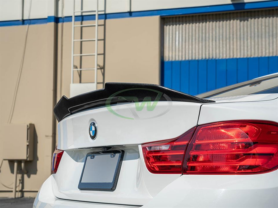 BMW F32 GTX Style Carbon Fiber Trunk Spoiler