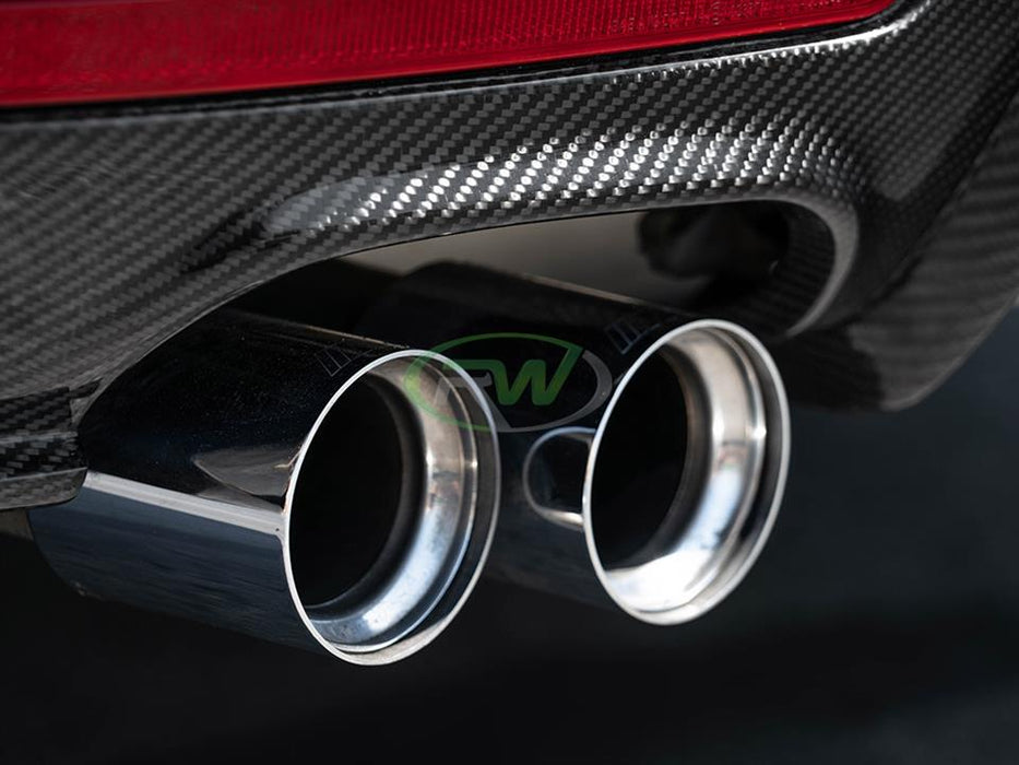 BMW F32 F33 F36 Performance Style Carbon Fiber Diffuser