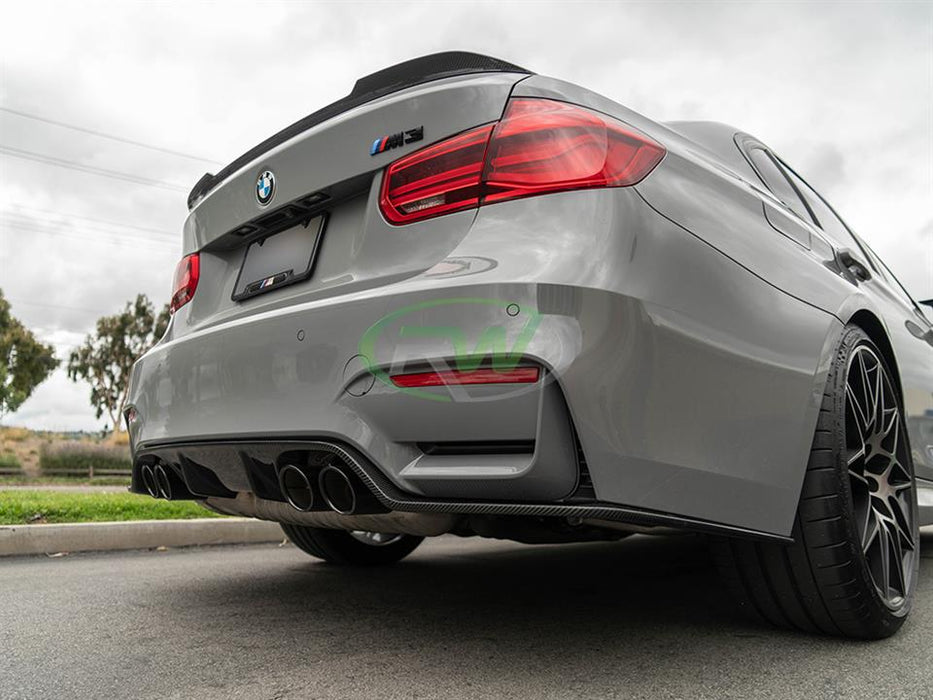 BMW F8X M3 M4 3D Style Carbon Fiber Diffuser