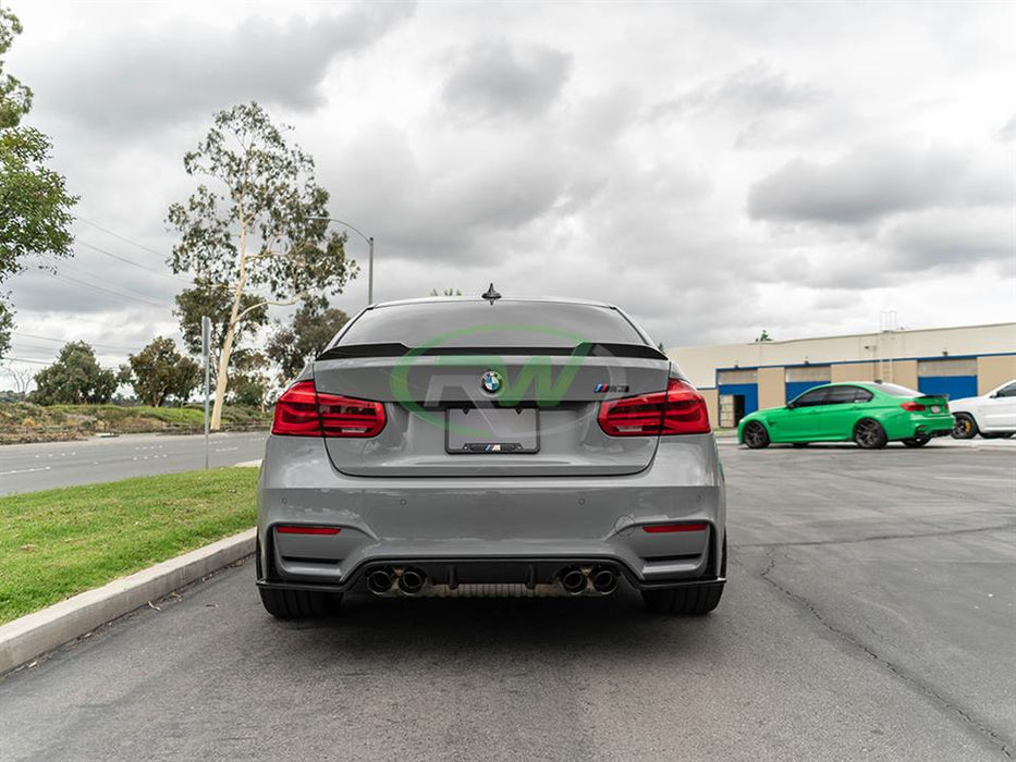 BMW F30 F80 M3 CS Style CF Trunk Spoiler