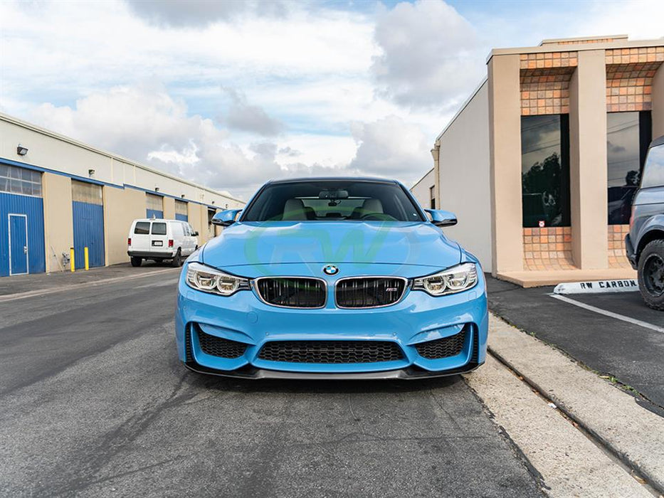 BMW F8X M3/M4 CS Style CF Front Lip Spoiler