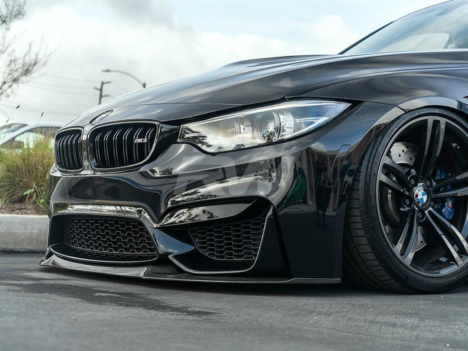 BMW F8X M3/M4 CS Style CF Front Lip Spoiler