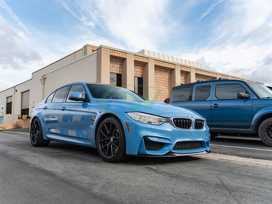 BMW F8X M3/M4 CS Style CF Front Lip Spoiler