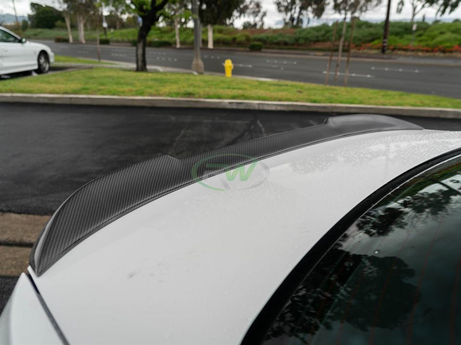 BMW F30 F80 M3 CS Style CF Trunk Spoiler