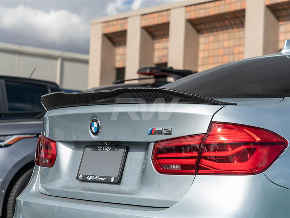 BMW F30 / F80 M3 GTX Carbon Fiber Trunk Spoiler