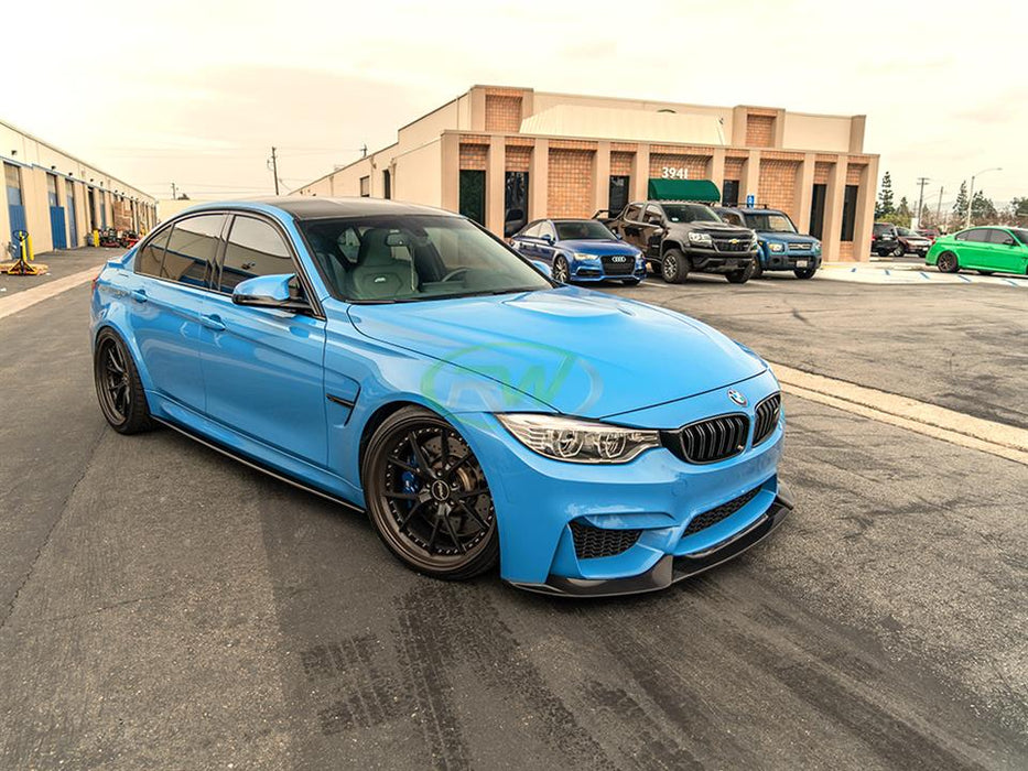 BMW F8X M3 M4 Varis Style Carbon Fiber Front Lip