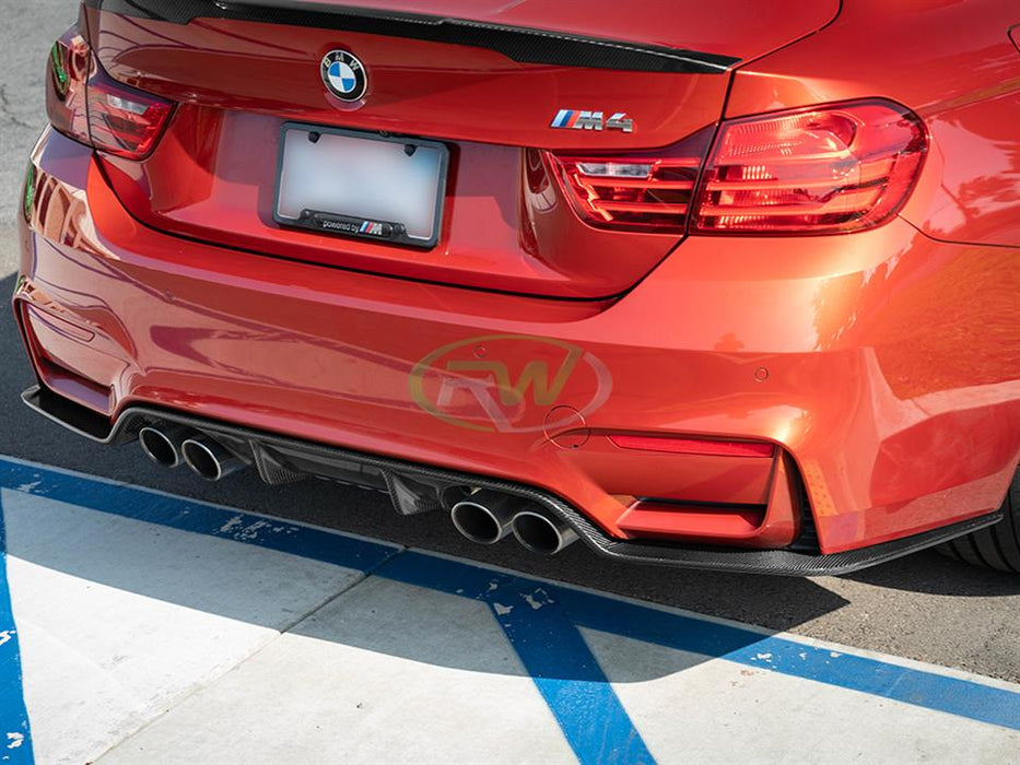 BMW F8X M3 M4 3D Style Carbon Fiber Diffuser