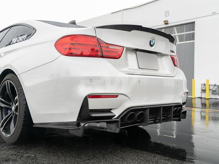 BMW F8X M3 M4 Exotics V2 Style CF Rear Diffuser