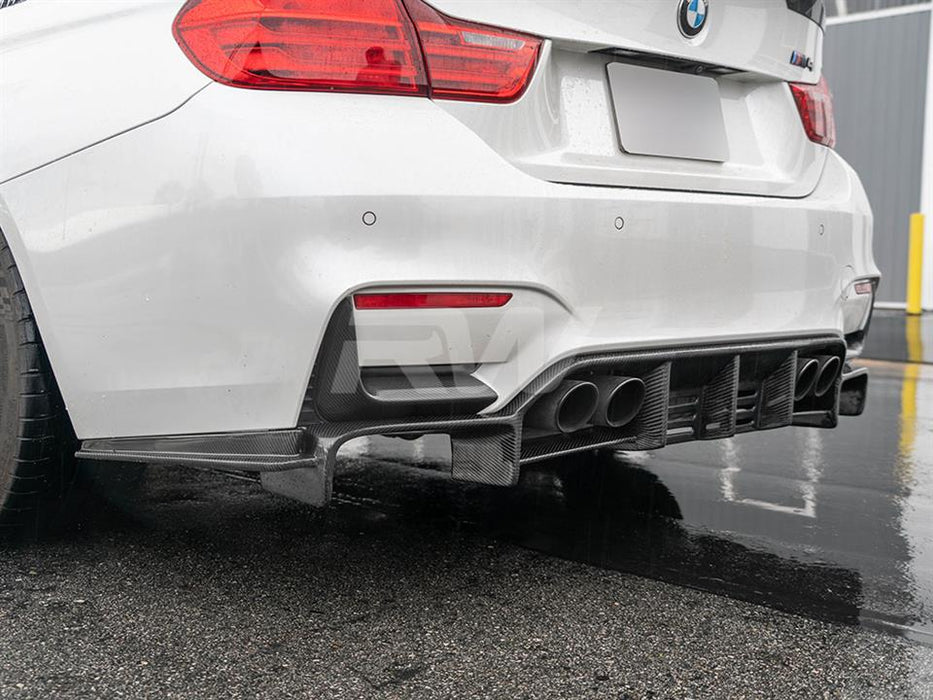 BMW F8X M3 M4 Exotics V2 Style CF Rear Diffuser