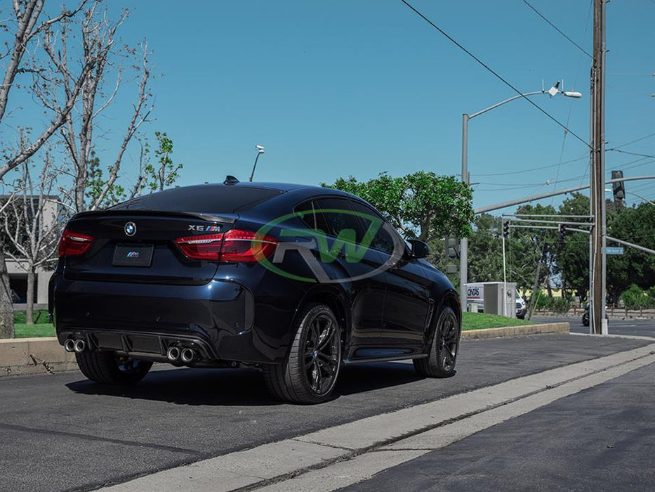 BMW F16 X6 F86 X6M Carbon Fiber Trunk Spoiler