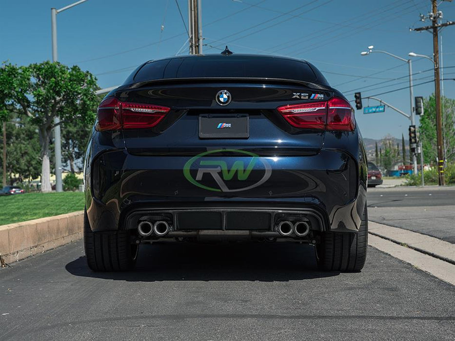 BMW F16 X6 F86 X6M Carbon Fiber Trunk Spoiler