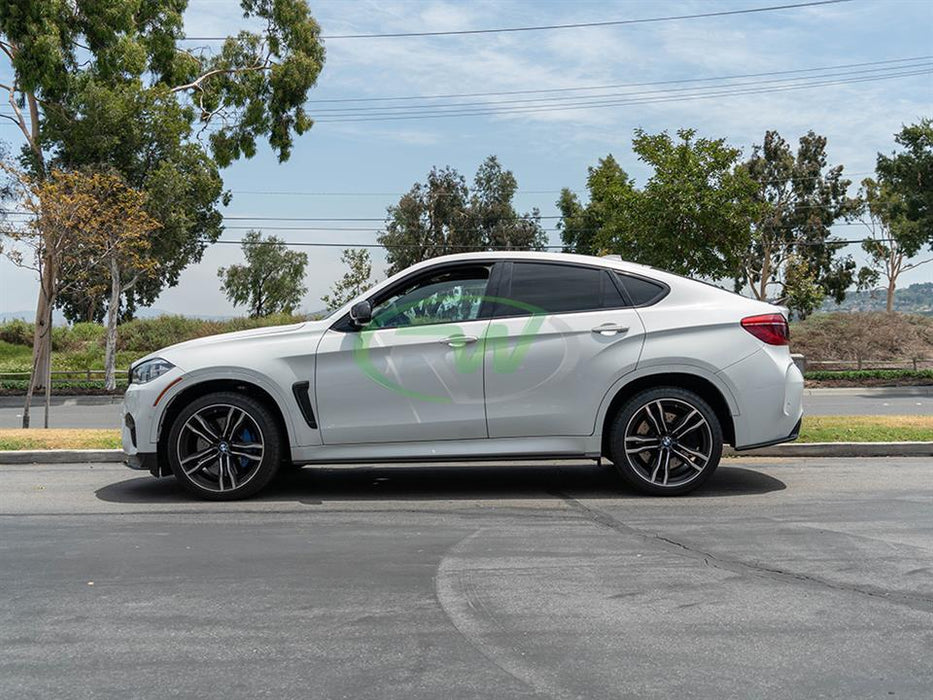 BMW F16 X6 / F86 X6M CF Side Skirt Extensions